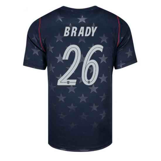 USA 2026 FIFA World Cup Soccer Star Stadium Jersey Set ( Have Shorts ) Chris Brady #26